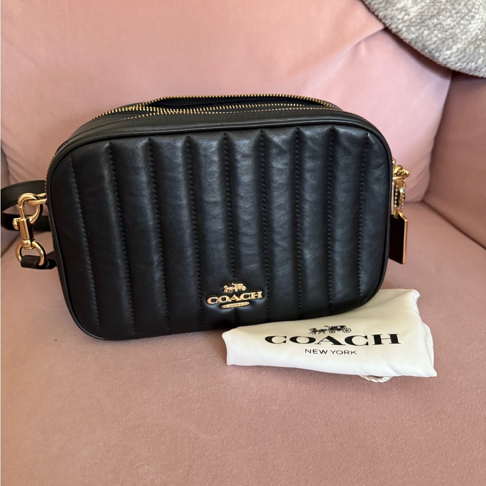 Coach Jes Crossbody bag with Puffy Linear Quilting